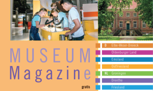 Een deel van het omslag van het Museummagazine 2026-2027