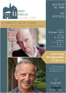 Poster Ubbo Emmiuslezing 7